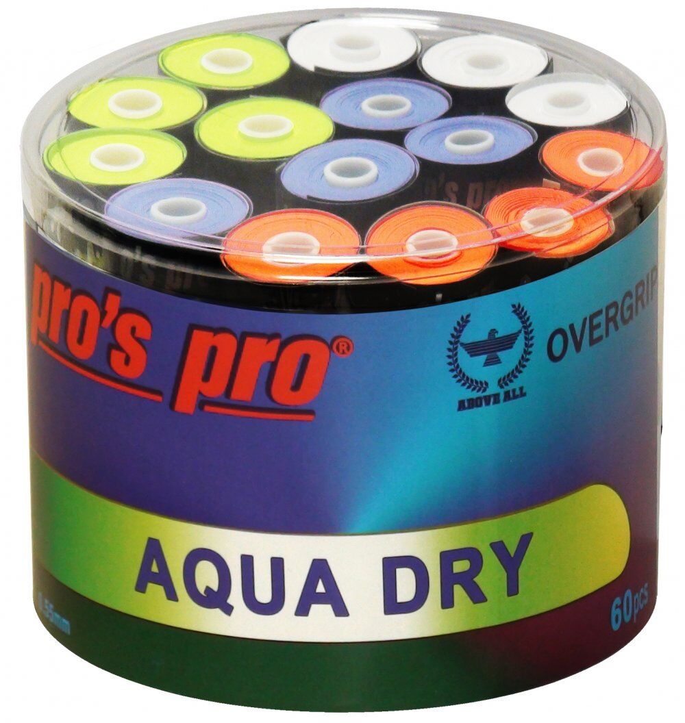 Pros Pro Aqua DRY 60lı Kutu Overgrip 4 Renkli
