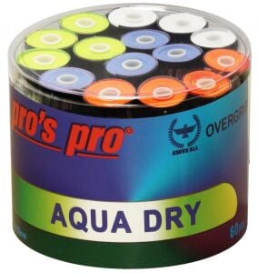 Pros Pro Aqua DRY 60lı Kutu Overgrip 4 Renkli
