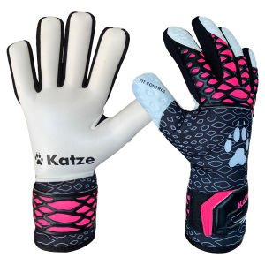 Katze Prime Kaleci Eldiveni Siyah Pembe