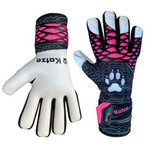 Katze Prime Kaleci Eldiveni Siyah Pembe