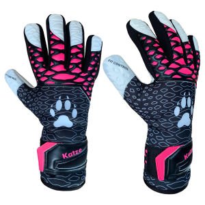 Katze Prime Kaleci Eldiveni Siyah Pembe