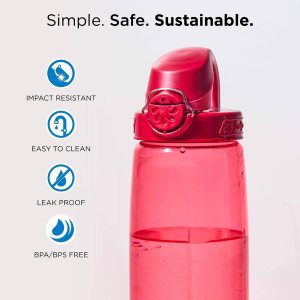 Nalgene 20 Oz OTF Tritan Suluk Matara 650 ml. Odun Kömürü 5565-1124