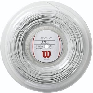 Wilson Revolve Spin 1,25 mm. Rulo Raket Kordajı 200 metre Beyaz