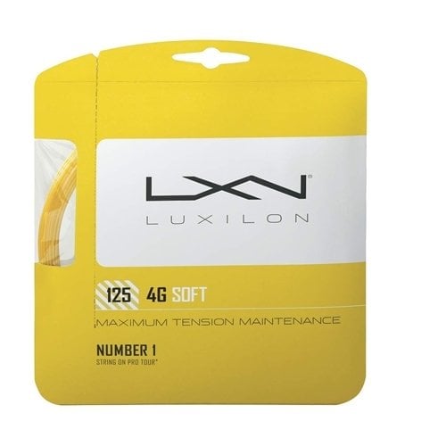 Luxilon 125 4G Soft Tekli Raket Kordajı Gold WRZ997111