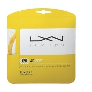 Luxilon 125 4G Soft Tekli Raket Kordajı Gold WRZ997111