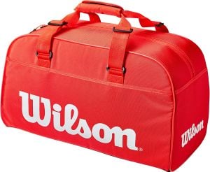 Wilson Süper Tour Small Duffle Spor ve Seyahat Çantası Kırmızı