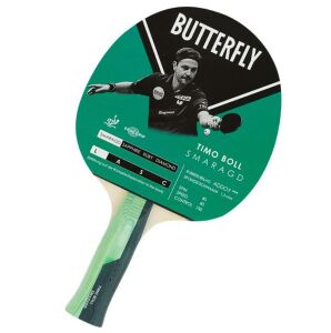 Butterfly Timo Boll Smaragd Masa Tenisi Raketi ITTF Onaylı