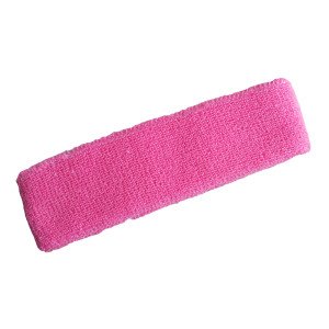 Sporcu Havlu Kafa Bandı, Alın Ter Bandı Headband Pembe
