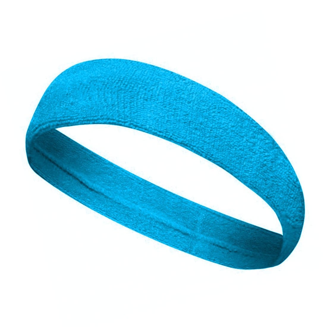 Sporcu Havlu Kafa Bandı, Alın Ter Bandı Headband Turkuaz