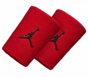 Nike Jordan Jumpmans Wristbands Havlu El Bilekliği Kırmızı
