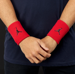 Nike Jordan Jumpmans Wristbands Havlu El Bilekliği Kırmızı