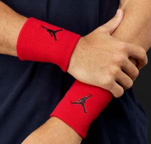Nike Jordan Jumpmans Wristbands Havlu El Bilekliği Kırmızı