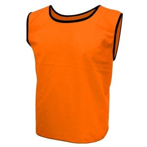 Yetişkin Boy Sporcu Antrenman Yeleği Bip Yelek Turuncu