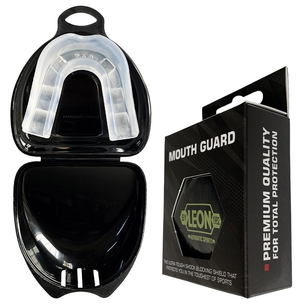 Leon Classic Dişlik Medikal Boks Dişliği Siyah Kutulu