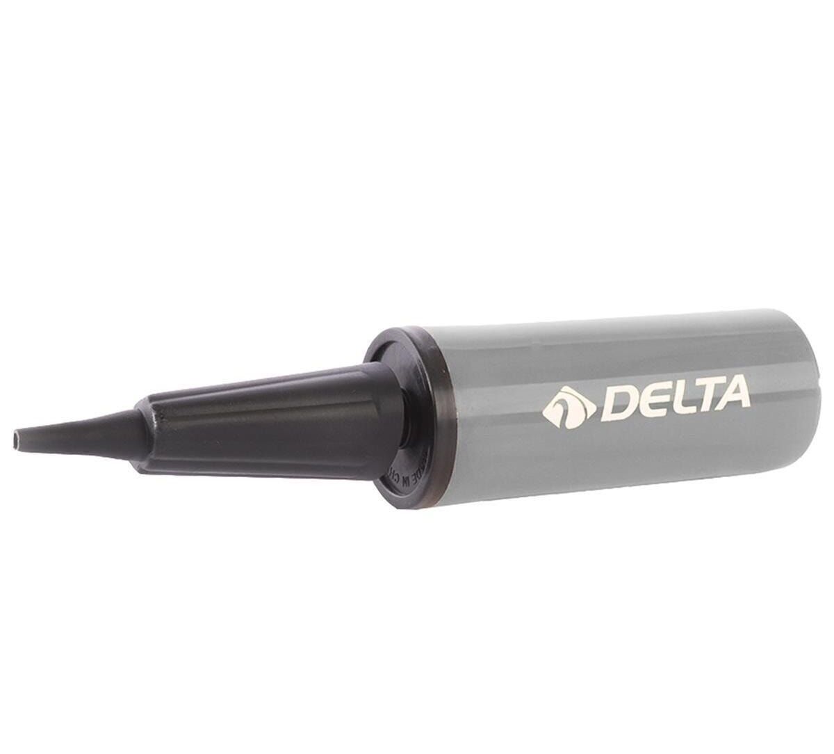 Delta Pilates Topu ve Balon Şişirme Pompası Gri