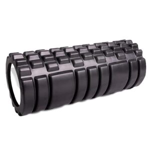 Delta Orta Sert Tırtıklı Foam Roller Siyah