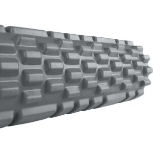 Delta Orta Sert Tırtıklı Foam Roller Gri