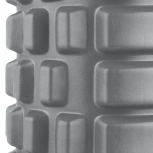 Delta Orta Sert Tırtıklı Foam Roller Gri