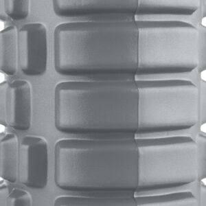 Delta Orta Sert Tırtıklı Foam Roller Gri