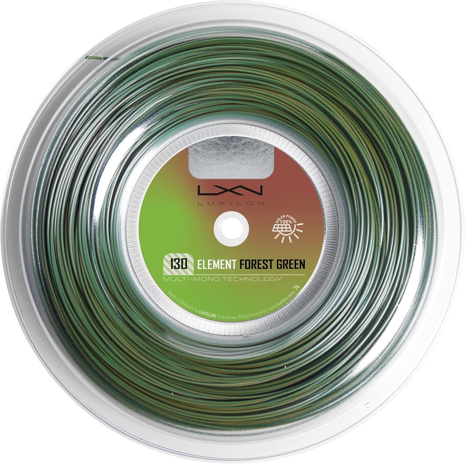 Luxilon 130 Element  1,30 mm. Rulo Kordaj Orman Yeşili