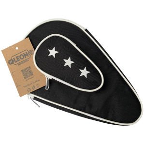 Leon Performance Masa Tenisi Raket ve Top Kılıfı Siyah Beyaz