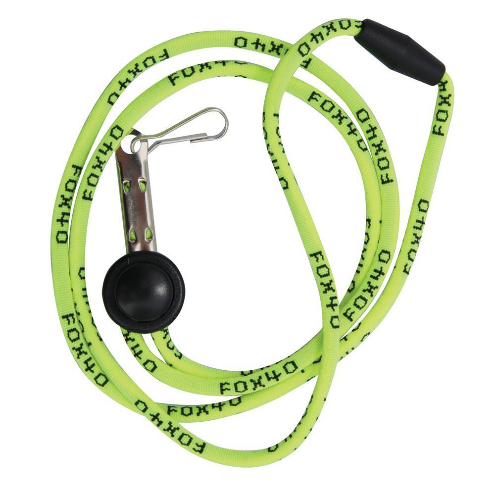 Fox 40 Breakaway Neck Lanyard Düdük İpi Fosforlu Yeşil 9950DZ