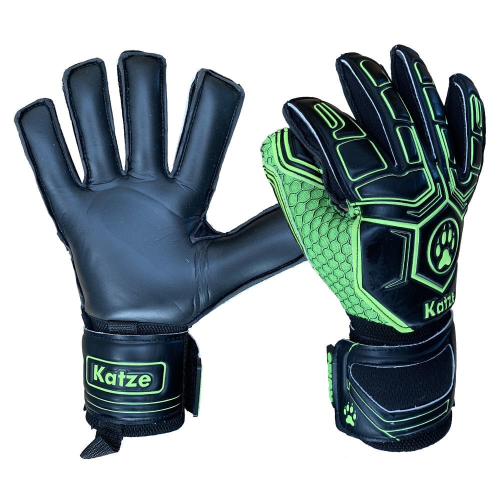 Katze Predator Kaleci Eldiveni Siyah Yeşil