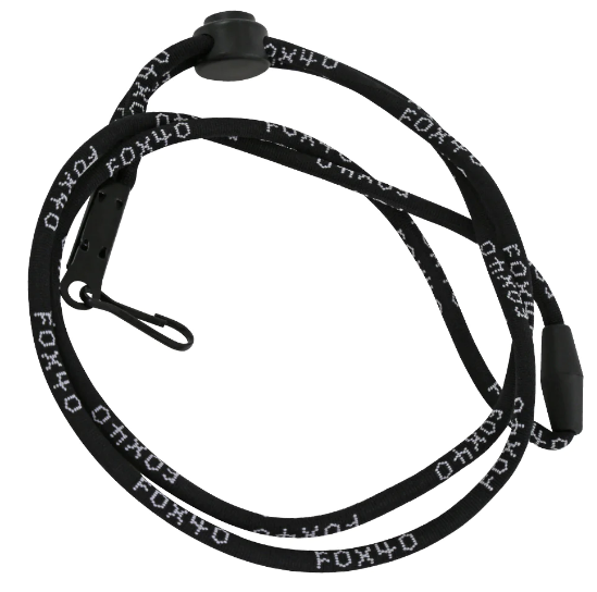 Fox 40 Breakaway Lanyard Düdük İpi Siyah