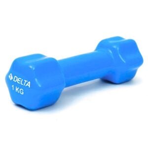 Delta 1 kg. 1 Adet PVC Demir Dambıl Mavi