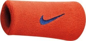 Nike Swoosh Wristbands Doublewide Uzun Havlu El Bilekliği Turuncu