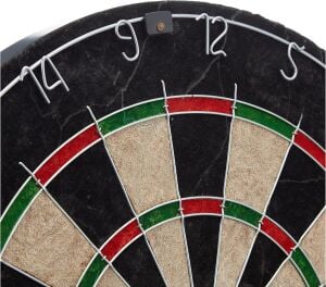 Delta Sisal Dart Tahtası ve 6 Adet Dart Oku Seti