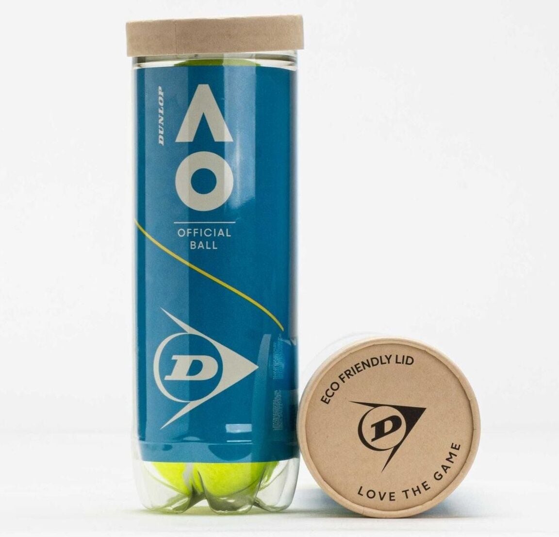 Dunlop Australian Open 3'lü Tenis Topu - Vakum Ambalajlı