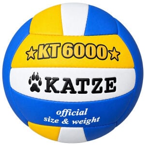 Katze KT6000 Voleybol Topu El Dikişli Mavi Beyaz