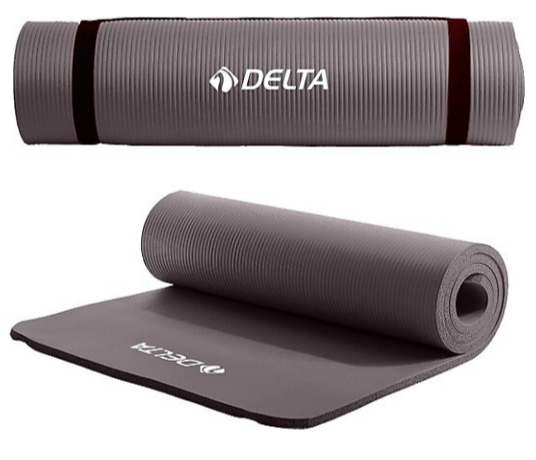 Delta Egzersiz, Yoga ve Pilates Minderi 10 mm. Antrasit