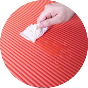 Povit Egzersiz, Yoga ve Pilates Minderi 1 cm. Kırmızı