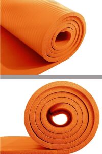 Delta Egzersiz, Yoga ve Pilates Minderi 10 mm. Turuncu