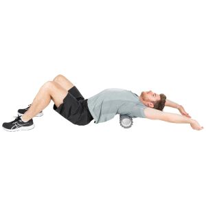 Delta Orta Sert Tırtıklı Foam Roller Pembe