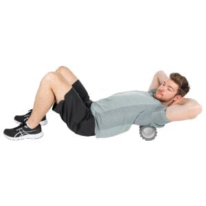 Delta Orta Sert Tırtıklı Foam Roller Mor