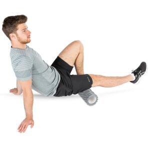 Delta Orta Sert Tırtıklı Foam Roller Mor