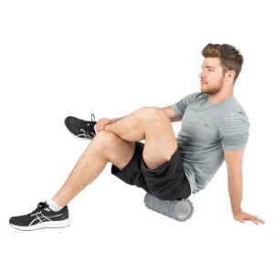 Delta Orta Sert Tırtıklı Foam Roller Mor