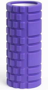 Delta Orta Sert Tırtıklı Foam Roller Mor