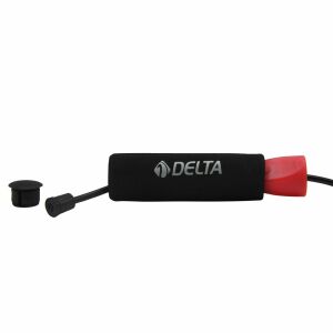 Delta Sünger Tutamaçlı Rulmanlı Ayarlanabilir Atlama İpi Kırmızı