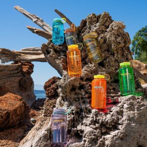 Nalgene Wide Mouth 32 Oz Suluk Matara 1 Litre GloWyld Kristal