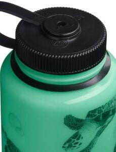 Nalgene Wide Mouth 32 Oz Suluk Matara 1 Litre GloWyld Turtle