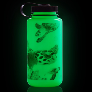 Nalgene Wide Mouth 32 Oz Suluk Matara 1 Litre GloWyld Turtle