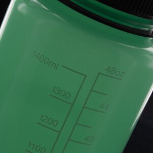 Nalgene Wide Mouth 48 Oz Suluk Matara 1,5 Litre GloWyld Yeşil