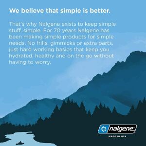 Nalgene 16 Oz NM Tritan Suluk Matara 0,5 Litre Mor Look Up