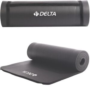 Delta Egzersiz, Yoga ve Pilates Minderi 15 mm. Antrasit