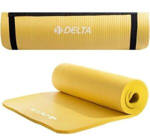 Delta Egzersiz, Yoga ve Pilates Minderi 15 mm. Sarı