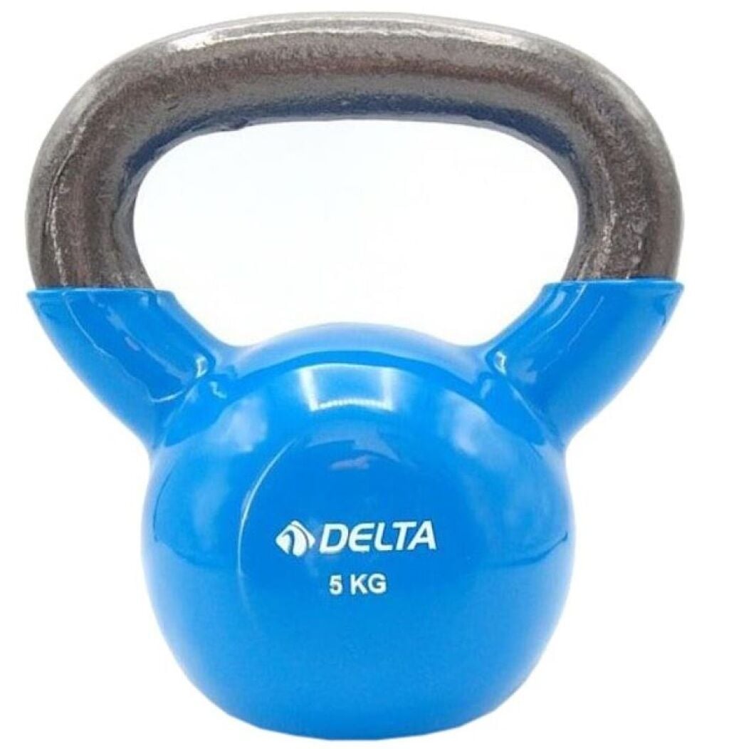 Delta 5 Kg. Kettle Bell Çaydanlık Dambıl Tekli Mavi